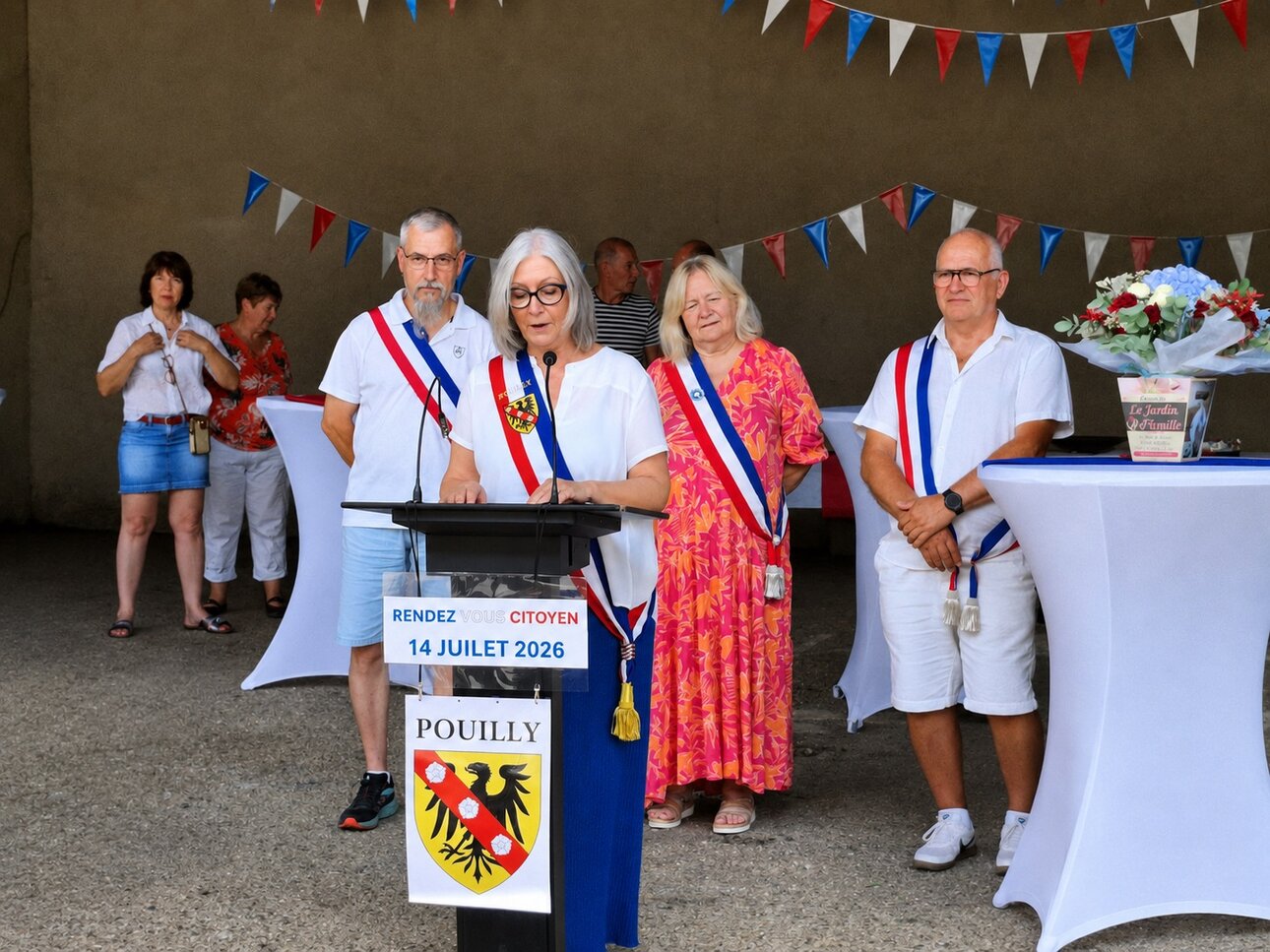 Discours de Mme le Maire, Marilyne Webert