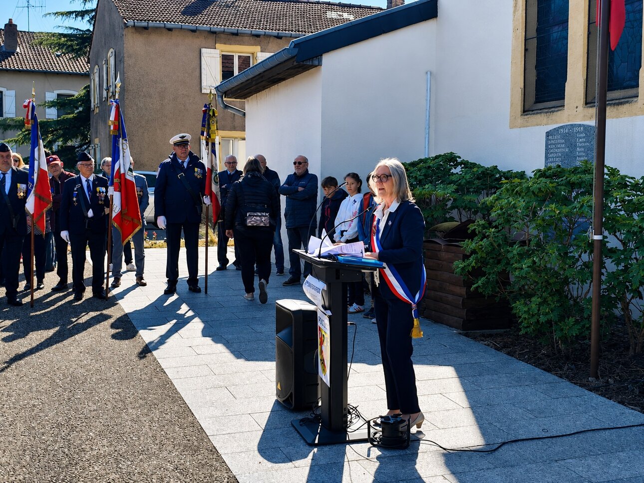 Discours de Madame le Maire
