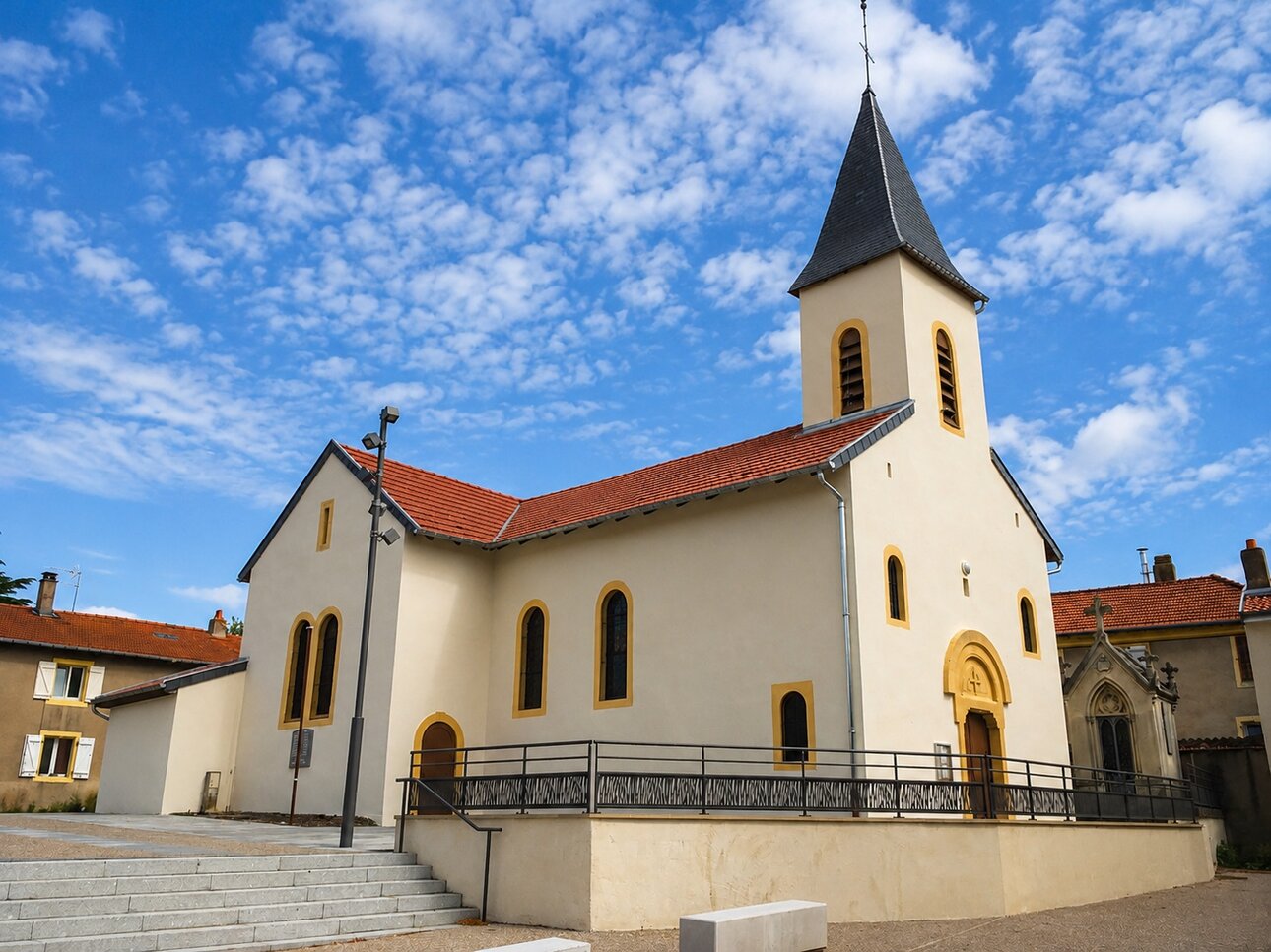 L'église Saint-Rémi de Pouilly (Crédits photo : Thomas RIBOULET)
